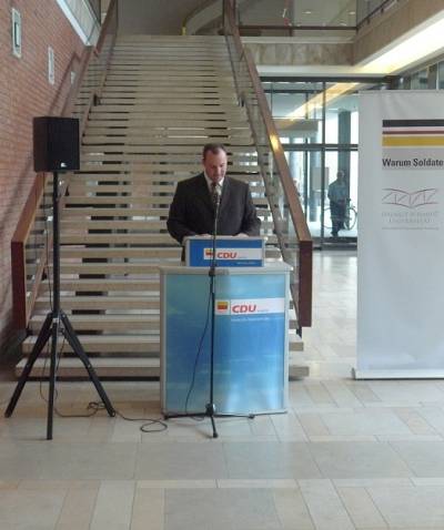 Einleitende Worte zur Erffnung der Ausstellung \